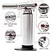 Kitchen Torch Butane Refillable - ZLLREEY Professional Cooking Food Blow Torch - Chef Culinary Creme Brulee Baking Dessert Torch With Adjustable Flame, Butane Gas Not Included