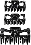NFL Hair Accessory Plastic Hair Clip (3-Piece)