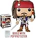 Funko Pop! Disney: Pirates of The Caribbean - Captain Jack Sparrow Vinyl Figure (Bundled with Pop Box Protector Case)