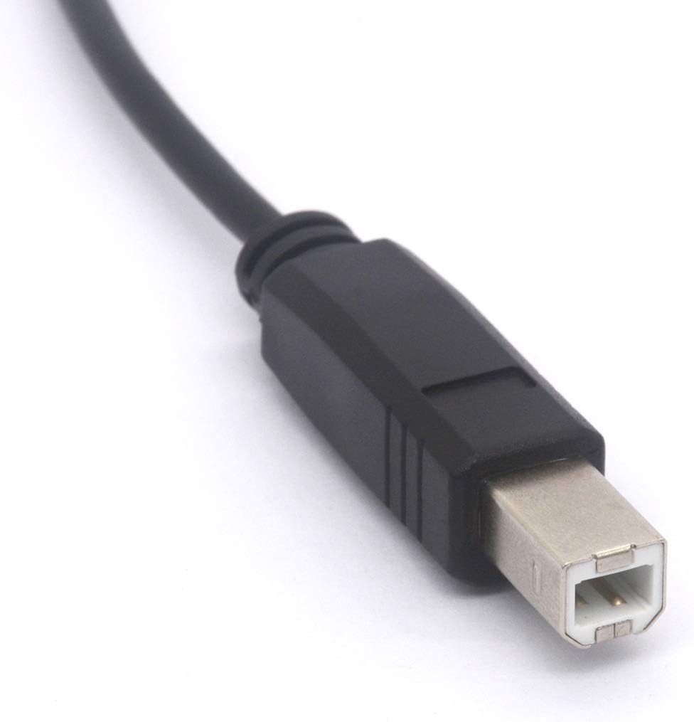 Tomost Angled Micro USB OTG to Standard USB B Type Printer for Scanner HD Extension Hard Disk (25cm) - Image 3