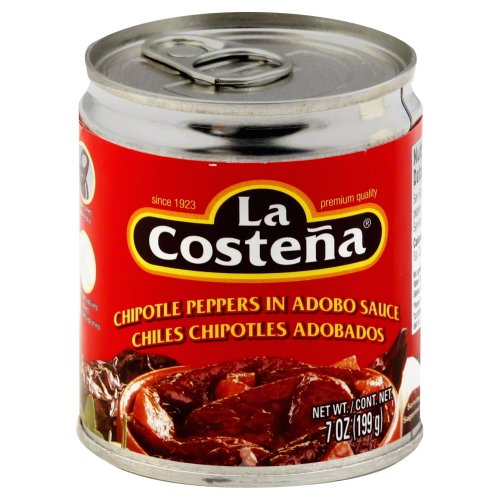 La Costena Chipotle Peppers in Adobo Sauce 7 Oz(Pack of 6)