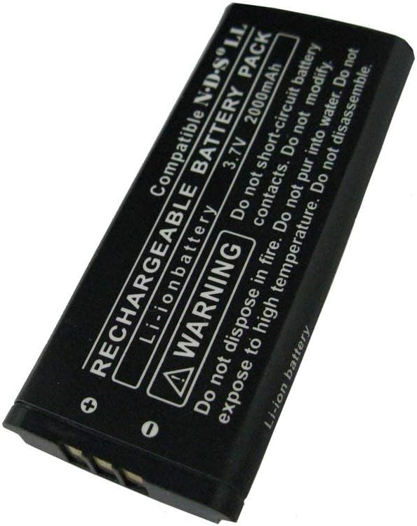 OSTENT 2000mAh Rechargeable Lithium-ion Battery + Tool Pack Kit Compatible for Nintendo NDSiLL NDSiXL - Image 4