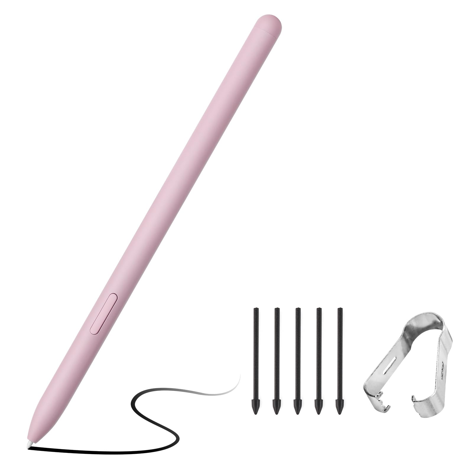 Compatible with Galaxy Tab S6 Lite Pen Replacement Compatible with Samsung Galaxy Tab S6 Lite S Pen (EJ-PP610) Stylus Pen Replacement +Free 5 Tips Pink