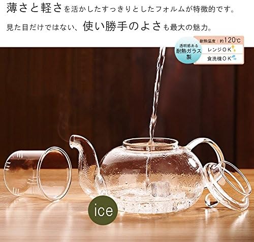 スポンサー Nature Park ティーポット ウォーマー付き ティーカップ コップ 二重構造 耐熱 ガラス 6杯セット 8点入 茶器 茶 おしゃれ 8点入り Gst005 B01lpfta40 2 190円