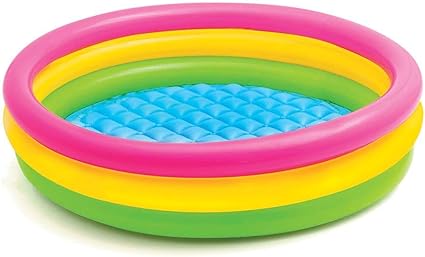 intex sunset glow inflatable pool