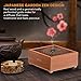 VAVA Essential Oil Diffuser with Real Oak Wood, 8-16 Hours Working Time Aroma Diffuser, Japanese Zen Design Ultrasonic Diffusers, Diffusers for Essential Oils, Waterless Auto Shut-off