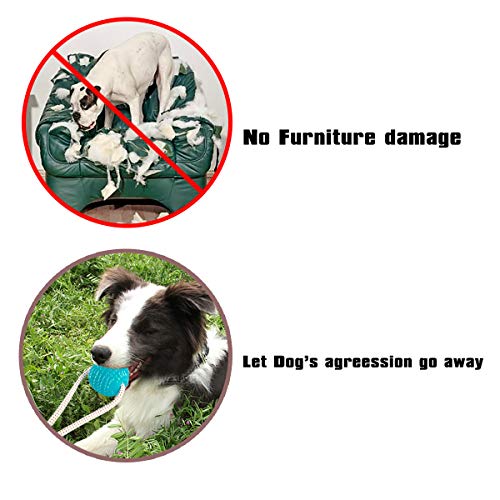 image for Feeke Pet Molar Bite Toy, Multifunction Interactive Ropes Toys, Self-P