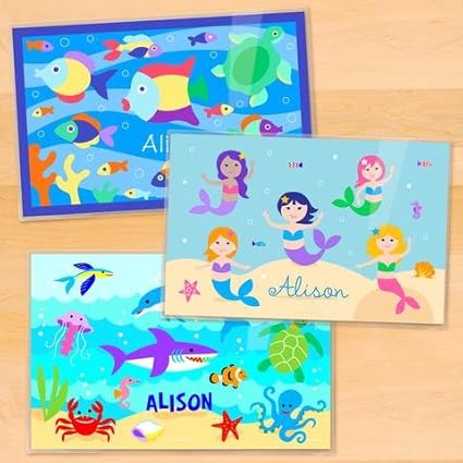 personalized placemats for toddlers