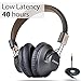 Avantree 40 hr APTX LOW LATENCY Wireless Headphones for TV Watching, Comfortable Bluetooth Over Ear Foldable Headset with Mic, HiFi Music for PC Computer Phone, with NFC, Wired mode - Audition Pro primary