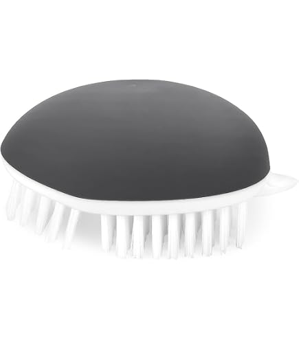 Norpro 2-in-1 Dish Scrub Brush & Pot Scraper – Kitchen Cleaning Wand