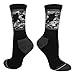MadSportsStuff Hockey Player Athletic Crew Socks (Multiple Colors)