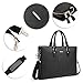 BOSTANTEN Leather Briefcase Shoulder Laptop Business Slim Bag for Men & Women