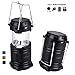 Camping Lantern - LED Solar Rechargeable Camp Light Flashlights - Emergency Lamp - Power Bank for Android Cell Phone IOS Iphone