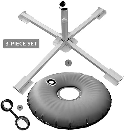 Rust Free Umbrella Base Tempered Iron Patio Umbrella Stand Milimoli Diyking Portable Foldable Beach Stand Outdoor