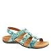 Vionic Rest Amber Backstrap Sandal Teal Snake 9 M