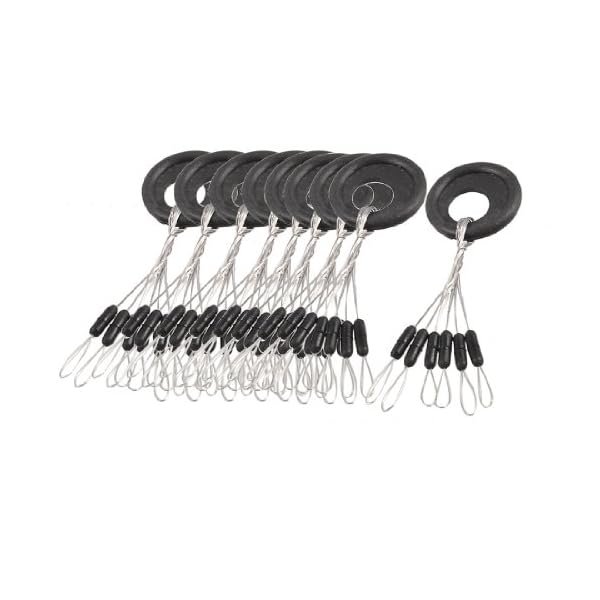 10-Pcs-6-in-1-Cylinder-Shaped-Float-Stop-Rubber-Stopper-Bobber-Sinker