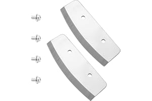 WaanGar 2 Pack 11735 Replacement Blades for ION Ice Fishing Turbo Auger, Stainless Steel Ice Fishing Auger Accessories, Premi