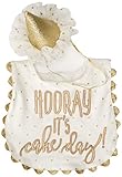 Mud Pie Baby Cake Smashing Set-Bib and Crown Headband, One Size