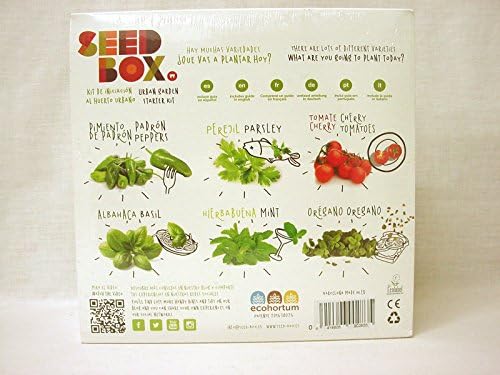 SeedBox SBCUAL - Huerto Urbano de albahaca: Amazon.es: Jardín