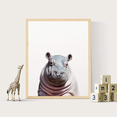 Amazon 壁アートキャンバス絵画赤ちゃん動物カバプリント保育園画像サファリ動物現代写真北欧ポスター子供部屋の装飾30x40cmx1非フレーム ウォールステッカー オンライン通販 Amazon 壁アートキャンバス絵画赤ちゃん動物カバプリント保育園画像サファリ動物現代写真北欧ポスター子供部屋の装飾30x40cmx1非フレーム ウォールステッカー オンライン通販
