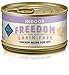 Blue Buffalo Freedom Grain-Free Adult Wet Cat Food, Complete & Balanced Nutrition for Indoor Cats, Made with Natural Ingredients, Chicken Recipe, 3-oz. Cans (24 Count)