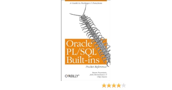 Oracle Pl Sql Built Ins Pocket Reference John Beresniewicz Chip