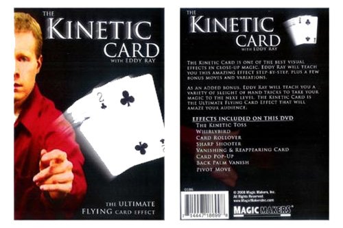 The Kinetic Card with Eddy Ray by Magic Makers - The Ultimage Flying Card Effect