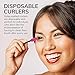 120 Pack Disposable Eyelash Applicator Wands - Curler Brush Set - Mascara Eyebrow Spoolers - Comb Wands Spoolies Brushes