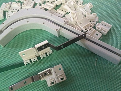 90 135 Degree U Type And L Type Window Electric Curtain Track