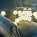 White Lanterns String Lights - 24 Indoor Outdoor Mini Nylon LED String Lights Extra Long 16ft With Remote Control - Extendable - Connect up to 3 Sets - Bonus Hanging Hooks
