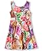 Little Girl's Classical Printed Sleeveless Summer Dress