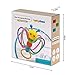Babylian Infant Toys-Baby Grasping Rattles Toys with Infant Teether, Massaging Sore Teething Gums, Infant Toys for More Than 3 Months Old Babies