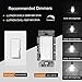 OMAYKEY 4W 4000K Dimmable LED Edison Bulb Daylight White, 40W Equivalent 400 Lumens, E26 Medium Base Vintage Edison Style ST64 Clear Glass LED Filament Light Bulbs, Pack of 6