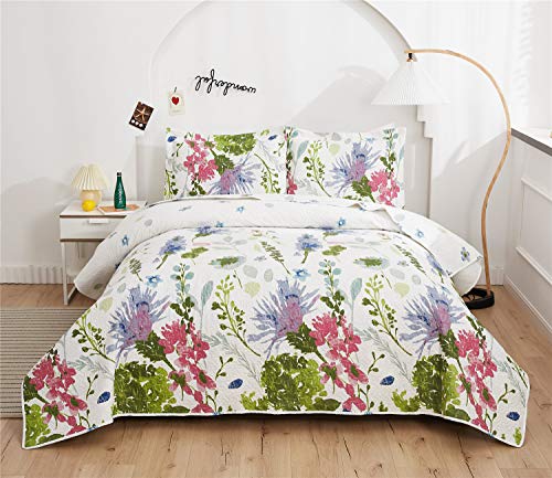 Secgo Juego De Edredón Queen 100% Algodón 2 Fundas De Almo