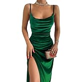 TICBRY Women's Sexy Velvet Spaghetti Straps Drawstring Bodycon Party Club Dress