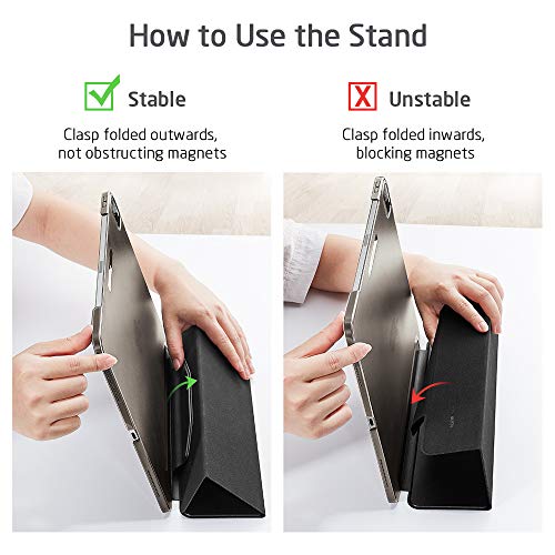 ESR Yippee Trifold Smart Case for iPad Pro 12.9" 2020 & 2018