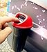 Car Trash Can Small Car Trash Bin Hanging Portable Auto Vehicle Car Garbage Can Bin Trash Container Waste Storage Fits Cup Holder Door Pocket Home Office Use
