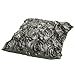VivReal Grey Satin Rose Flower Square Pillow Cushion Pillowcase Case Cover 42x42cm