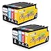 OfficeWorld 2 Sets Pack 950 951 Inkjet Ink Cartridges for HP Officejet Pro 8615/8625/8660/8640/8630/8620/8610/8100/8600 Printer