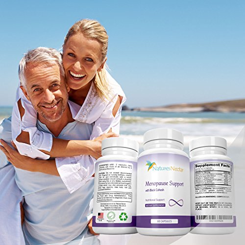 Menopause Relief Supplement for Hot Flash Relief in Women - Maximum Menapausal Hormone Balance Against Hot Flashes - Night Sweats Relief - Estrogen Menopause supplements + Natural Weight Loss Capsules