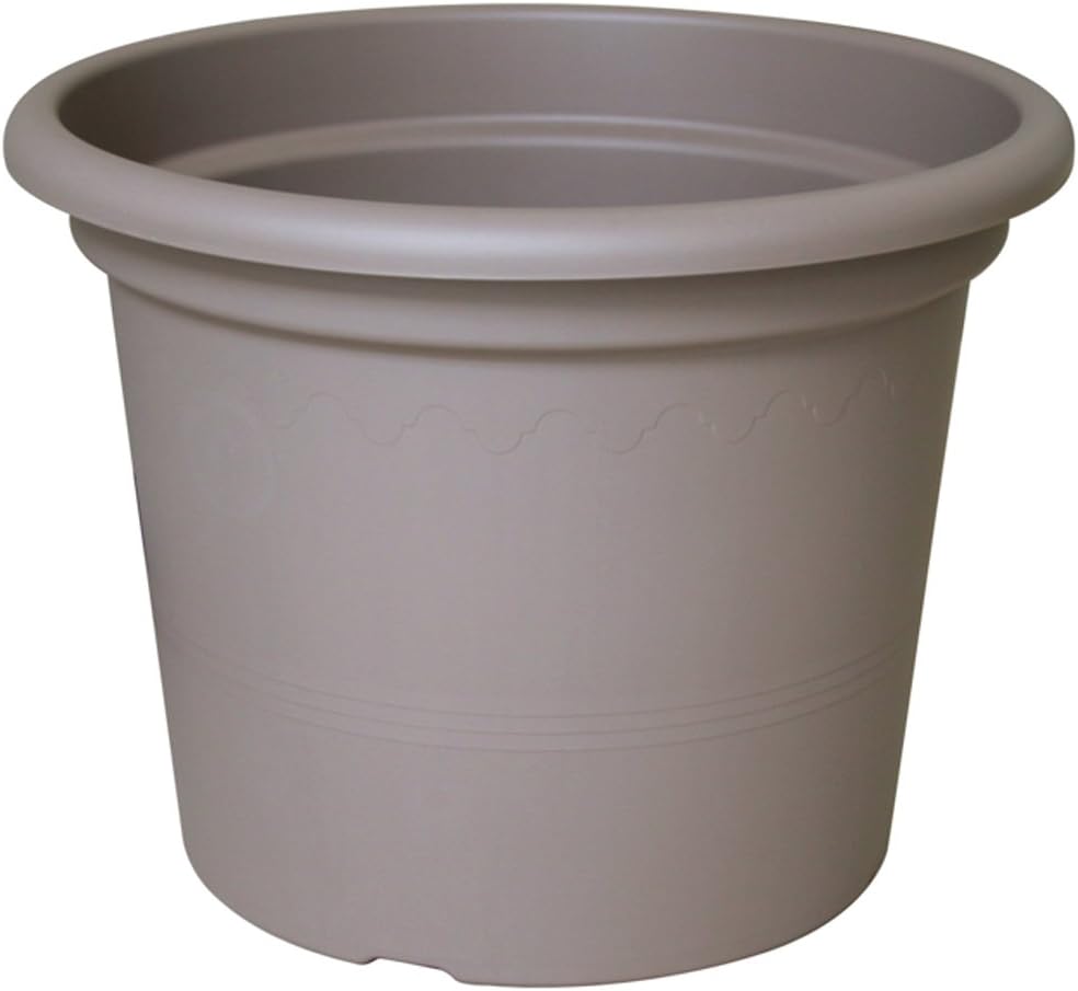 Cadix LHI1976G9 30 cm Geo Pot - Grey/Taupe