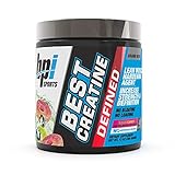 BPI Sports Best Creatine Defined Lean Muscle Hardening Agent, High Performance Monohydrate Powder, Sour Candy, 12 Ounce