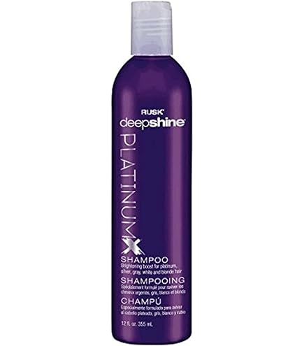 Amazon.com: RUSK Deepshine PlatinumX Shampoo, Gentle Cleansing