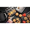 9-Piece-Smart-Space-Baking-Tray-Set-by-ScottWhite-Non-Stick-Free-Silicone-Oven-Mitts-Easy-Clean-Stackable-Bakeware-Set-Easy-Handle-Cooling-Grid-Muffin-Tray-Cake-Tin-Loaf-Tin-Roasting-Tray 9-Piece Smart Space Baking Tray Set by Scott&White - Non Stick, Free Silicone Oven Mitts, Easy Clean, Stackable Bakeware Set, Easy Handle, Cooling Grid, Muffin Tray, Cake Tin, Loaf Tin, Roasting Tray