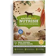 Rachael Ray Nutrish Natural Dry Dog Food, Real Chicken & Veggies Recipe, 28 lb