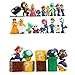 28 Piece Super Mario Bros Super Mary Princess, Turtle, Mushroom, Orangutan , Super Mario Action Figures, 2