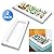 Inflatable Serving Buffet Salad Food & Drink Tray- With Drain Plug(2 PACK),BBQ Picnic Pool Party Buffet Luau Cooler