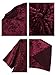 Romwe Women's Velvet Raw Edge O Neck Short Sleeve Casual T Shirt Top Burgundy L
