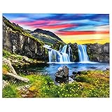 Page Publications Collection - Waterfall Sunset