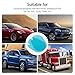 PRETTYGAGA Anti Fog Film Car Rear View Mirror Waterproof Film Protective Film Anti Glare Rain Pack of 2 (150100)